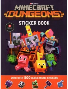 Minecraft Dungeons Sticker Book