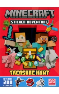 Minecraft Sticker Adventure. Treasure Hunt