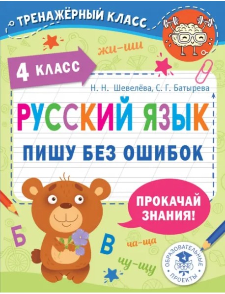 Русский язык. 4 класс. Пишу без ошибок