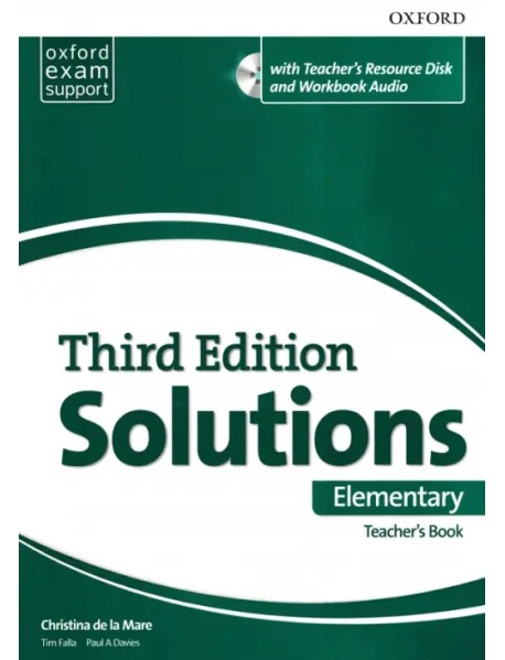 Solutions. Elementary. Essentials Teacher's Book and Resource Disc Pack
