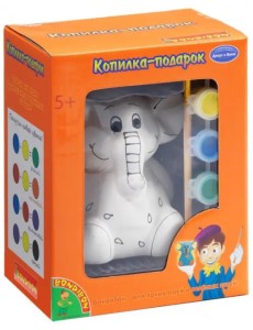 Набор для творчества "Копилка-подарок. Слоненок" (ВВ0980) Набор для творчества "Копилка-подарок. Слоненок" (ВВ0980)