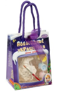 Ёлочное украшение своими руками. Снеговичок