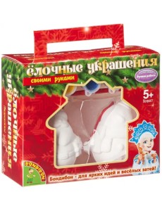 Елочные украшения своими руками. Дед Мороз, Снеговик Елочные украшения своими руками. Дед Мороз, Снеговик