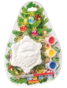 Набор для творчества "Елочные украшения. Снежинка" (ВВ1564)