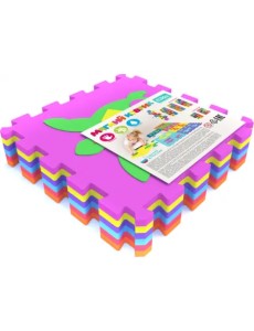 Коврик Головоломки-сортеры, 6 элементов