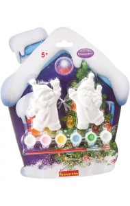 Новогодние украшения своими руками. Снеговик и Дед Мороз