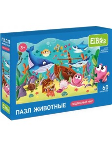 Пазл Подводный мир, 60 элементов Пазл Подводный мир, 60 элементов