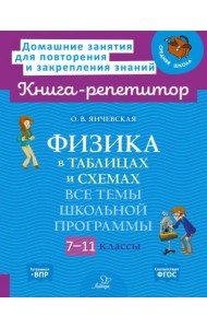 Физика в таблицах и схемах. 7-11 классы. Все темы школьной программы