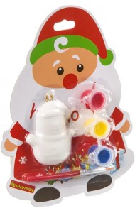 Набор для творчества Елочные украшения, Дед Мороз