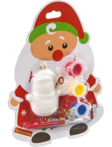 Набор для творчества Елочные украшения, Дед Мороз