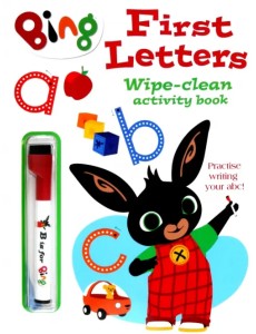 First Letters Wipe-Clean Activity Book