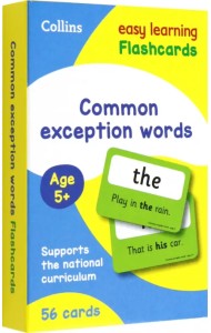 Common Exception Words Flashcards