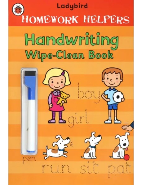 Ladybird Homework Helpers. Handwriting Wipe-Clean Book