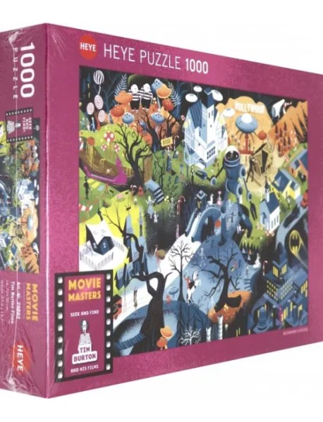 Puzzle-1000. Фильмы Тима Бертона