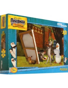 Step Puzzle-104. Пингвины из Мадагаскара