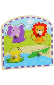 Рамка-вкладыш Животные, 4 элемента