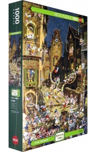 Puzzle-1000. Романтический город ночью