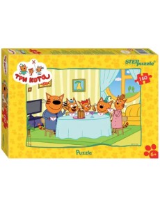 Пазлы Step Puzzle-160 Три кота