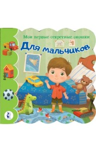 Для мальчиков. Книга с окошками