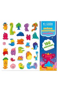 Веселые монстрики. 150 наклеек
