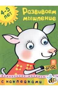 Развиваем мышление. Для детей 4-5 лет