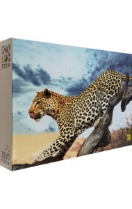 Puzzle-2000 Леопард в дикой природе