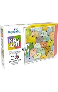 Квадро. Пазл-56 Коты