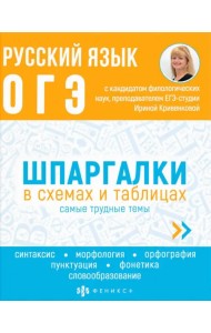 ОГЭ Русский язык. Шпаргалки в схемах и таблицах