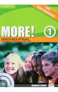 More! Level 1. Student's Book with Interactive CD-ROM with Cyber Homework