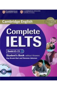 Complete IELTS Bands 6.5-7.5 Student's Book without Answers with CD-Rom