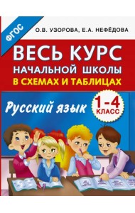 Русский язык. 1-4 классы. Весь курс начальной школы в схемах и таблицах. ФГОС