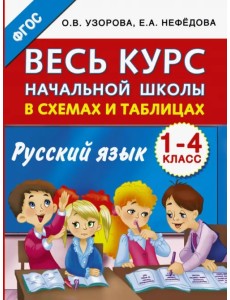 Русский язык. 1-4 классы. Весь курс начальной школы в схемах и таблицах. ФГОС