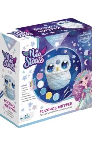 Neo Stars. Роспись фигурки. Совенок Муни