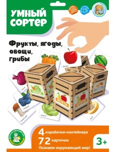 Умный сортер Фрукты, ягоды, овощи, грибы