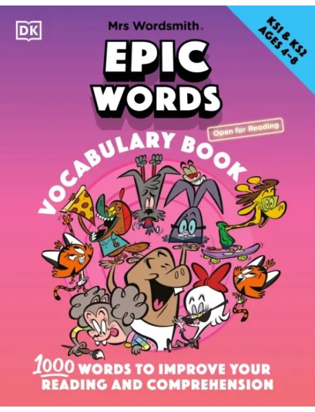 Mrs Wordsmith Epic Words Vocabulary Book, Ages 4-8. Key Stages 1-2