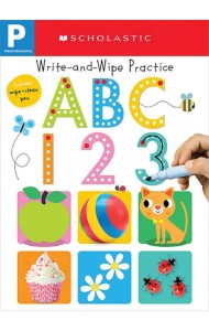 ABC 123. Write and Wipe Practice