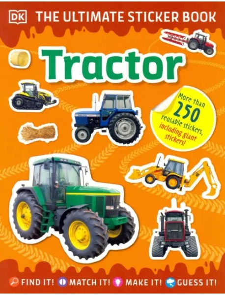 Ultimate Sticker Book. Tractor