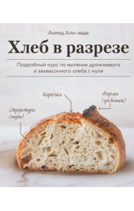 Хлеб в разрезе. Подробный курс по выпечке дрожжевого и заквасочного хлеба с нуля