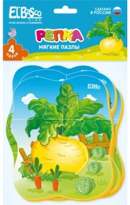 Мягкий пазл Репка