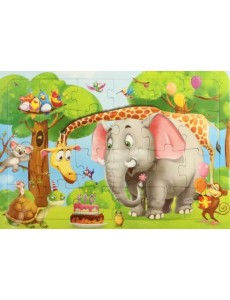 Пазл День рождения, 24 детали