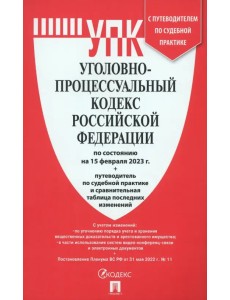 Уголовно-процессуальный кодекс РФ на 15.02.23