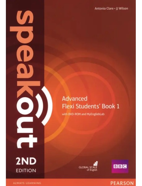 Speakout. Advanced. Flexi A Students' Book + DVD + MyEnglishLab