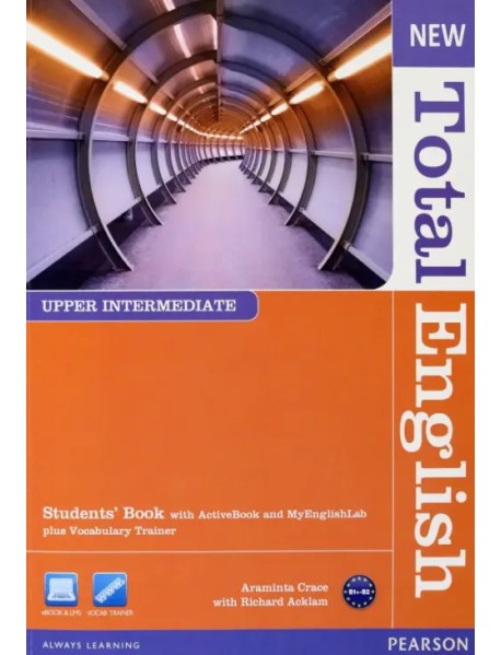 New Total English. Upper Intermediate. Students' Book + CD + MyEnglishLab