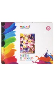 Картина по номерам. Цветы в вазе, 40х50 см