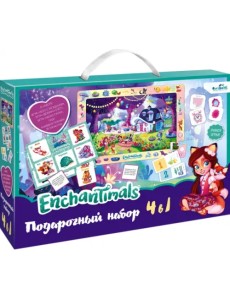 Enchantimals. Набор обучающих игр 4 в 1