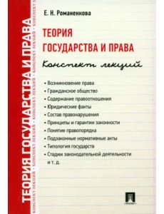 Теория государства и права. Конспект лекций. Учебное пособие