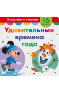 Удивительные времена года. Книга с окошками