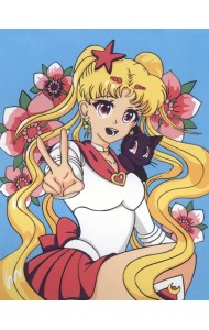 Картина по номерам. Лунная принцесса. Холст на подрамнике