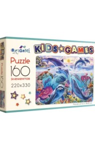 Пазл-160 Дельфины