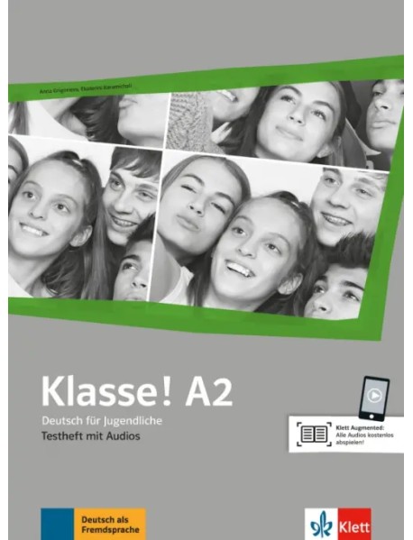 Klasse! A2. Deutsch für Jugendliche. Testheft mit Audios